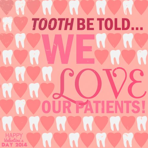 happy dental valentine's
